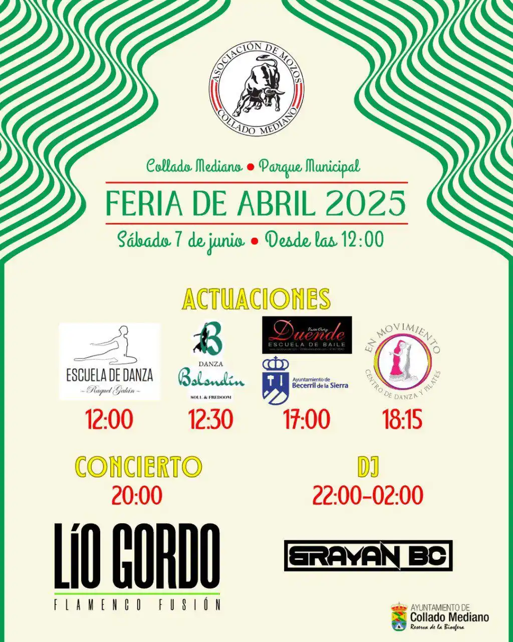 Image from Información Collado Mediano: 💃🏻 Vuelve la Feria de Abril a Collado Mediano 🌧️ Tras la suspensió...
