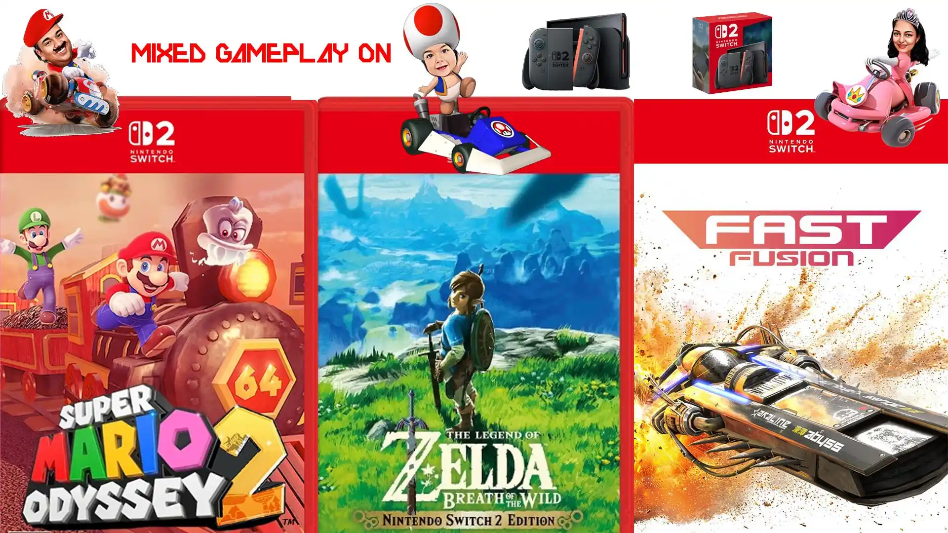Image from Namokar Gaming World: *Welcome Guys Aaj Hum Zelda ke saath Bahut Sari New Game Nintendo Swit...