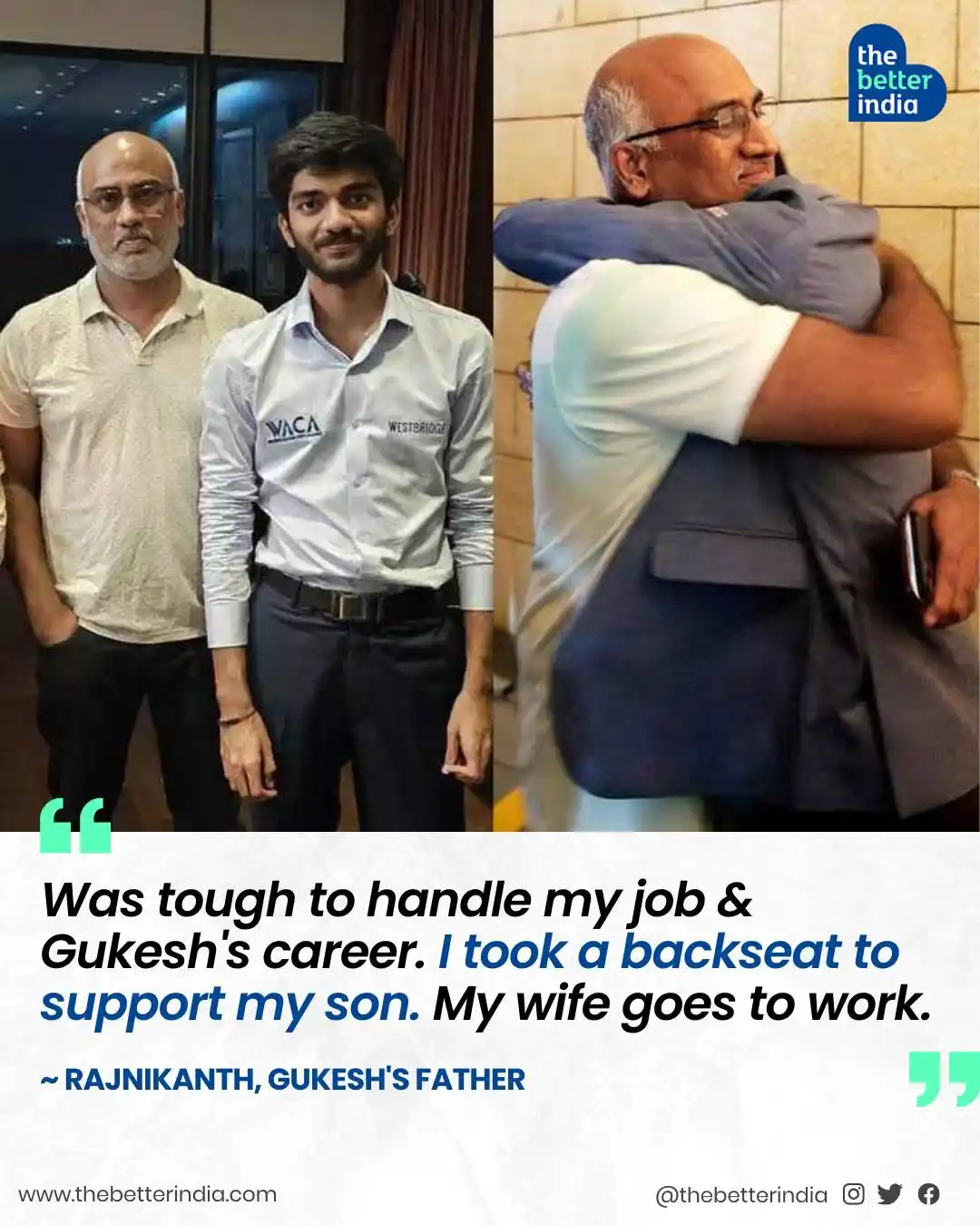Image from The Better India: When your child’s dream takes flight, sometimes you step off your own ...