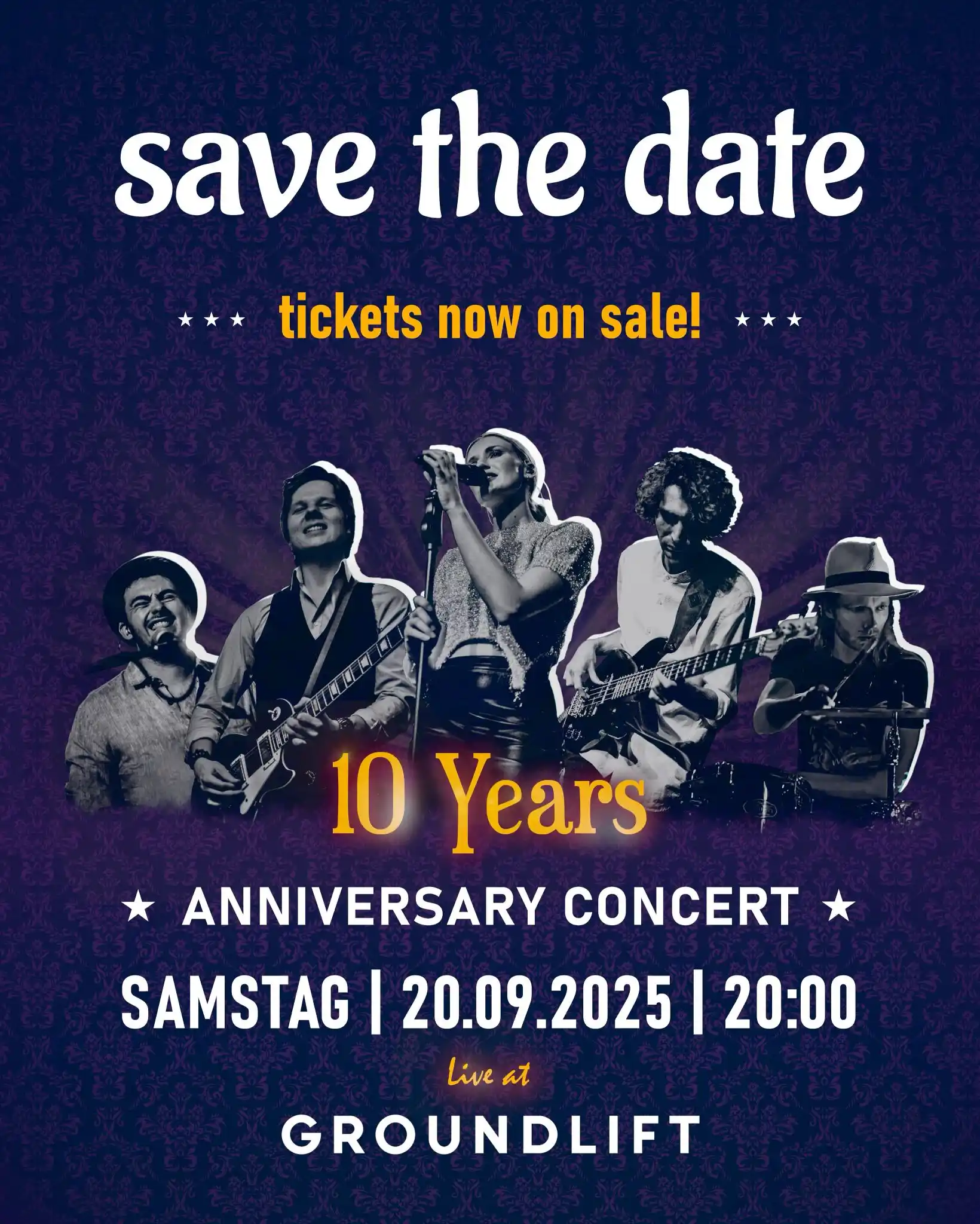 Image from The Men So Far: *Wir haben Geburtstag* 🎉🎸  Im September geben wir ein ganz besondere...