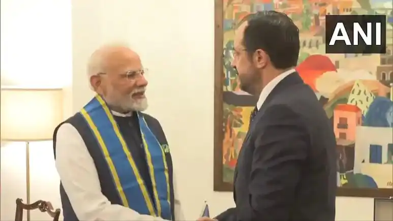 Image from NDTV India: 'यह 140 करोड़ भारतीयों का सम्मान': PM मोदी को साइप्रस में मिला सर्वोच्...