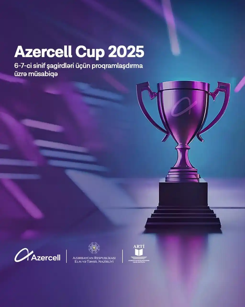 Image from Azercell Cup 2025: 14 iyun 2025-ci il tarixində “Azercell Telekom” MMC və Təhsil İnstitut...