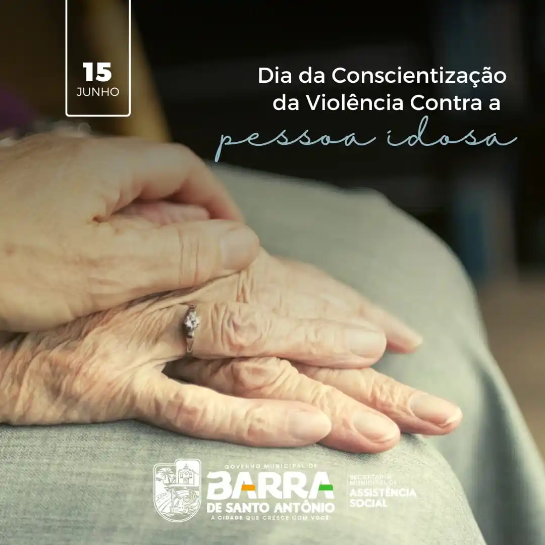 Image from Assistência Social Barra de Santo Antônio: *15 de Junho - Dia Mundial de Conscientização contra a Violência contr...