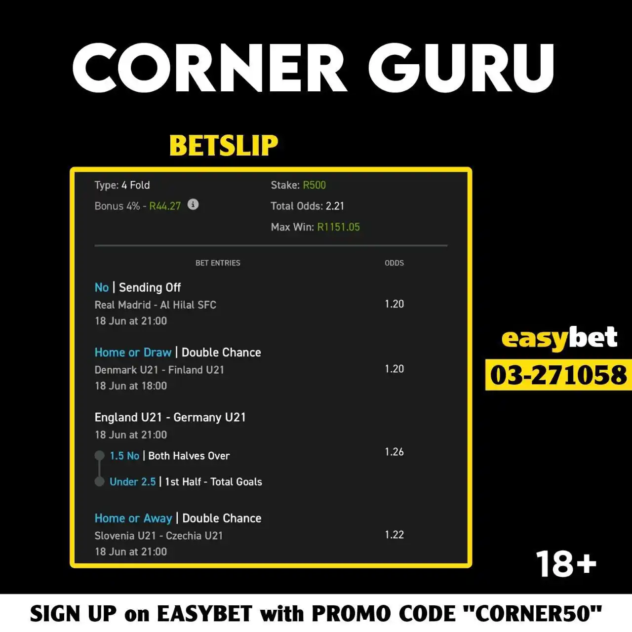 Image from the green space.: 🌟 2 ODDS ⚡️ Betcode -> 03-271058 🧾 Copy Betslip -> easybet.co.za/sh...