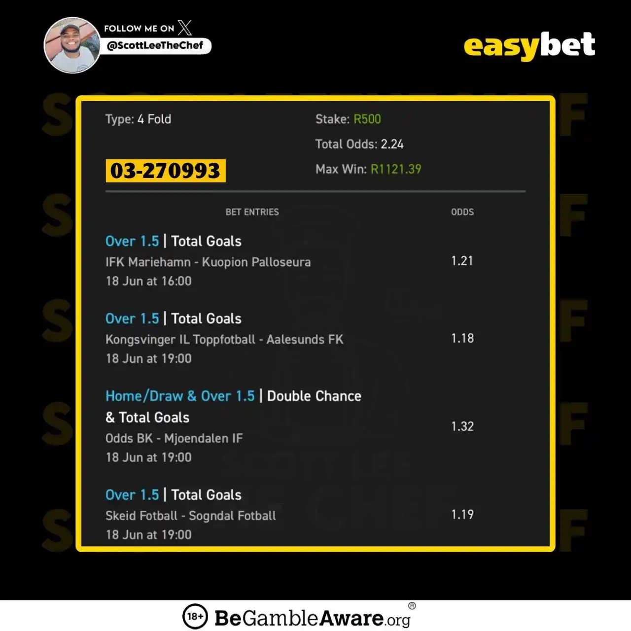 Image from the green space.: 🍯 2 ODDS on @Easybet_SA   🧾 Betcode —> 03-270993 🔗 Betslip Link —> ...