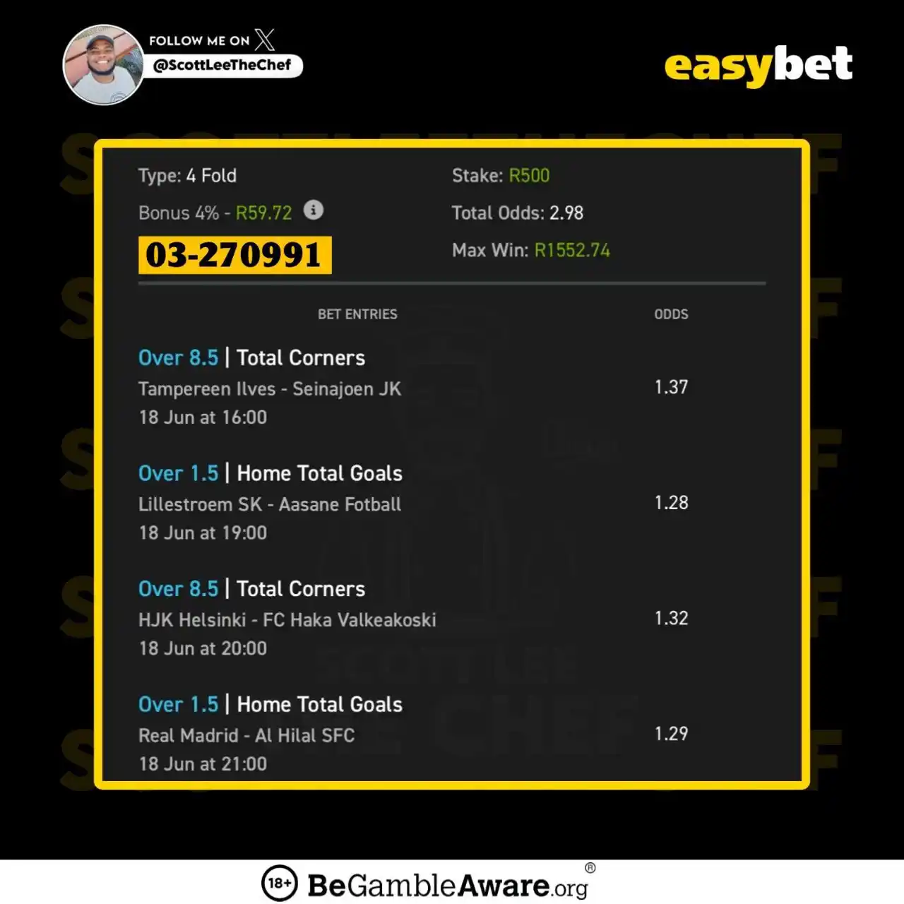 Image from the green space.: 🍯 3 ODDS on @Easybet_SA 🧾 Betcode —> 03-270991 🔗 Betslip Link —> ...