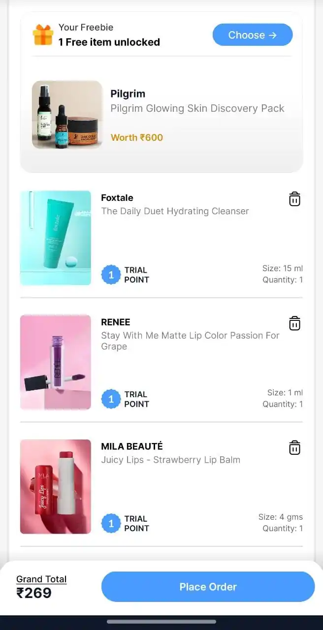 Image from Shopping Area ✨: 8 products only 269 With free gift 🎁 👉🏻 Install app 👉🏻https://s...