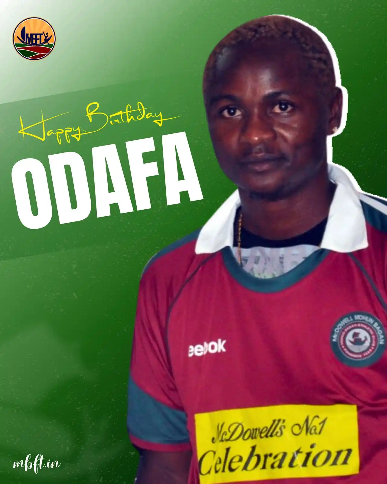 Image from MBFT : Mohun Bagan: 92 𝑮𝒂𝒎𝒆𝒔 91 𝑮𝒐𝒂𝒍𝒔  1 𝑾𝒂𝒓𝒓𝒊𝒐𝒓.  Birthday wishes to our...