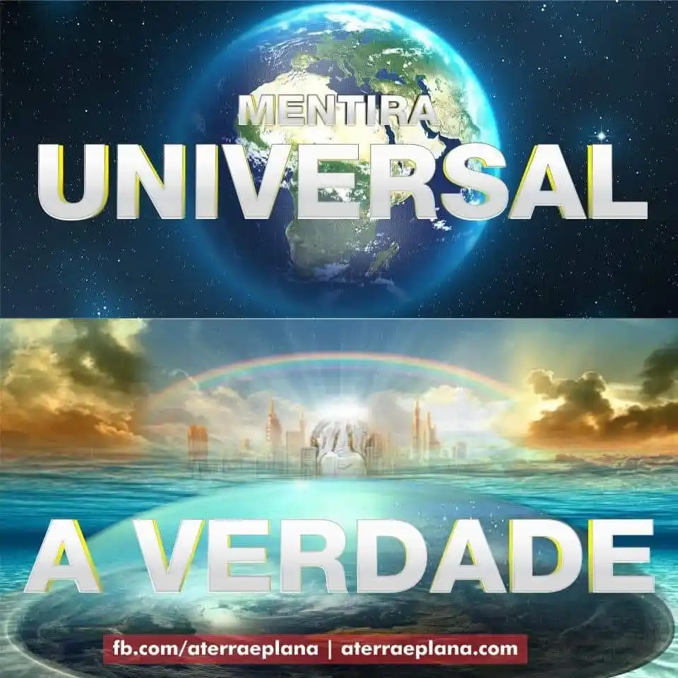 Image from A Terra é plana: A mentira universal é necessária para que os eventos de Apocalipse sej...