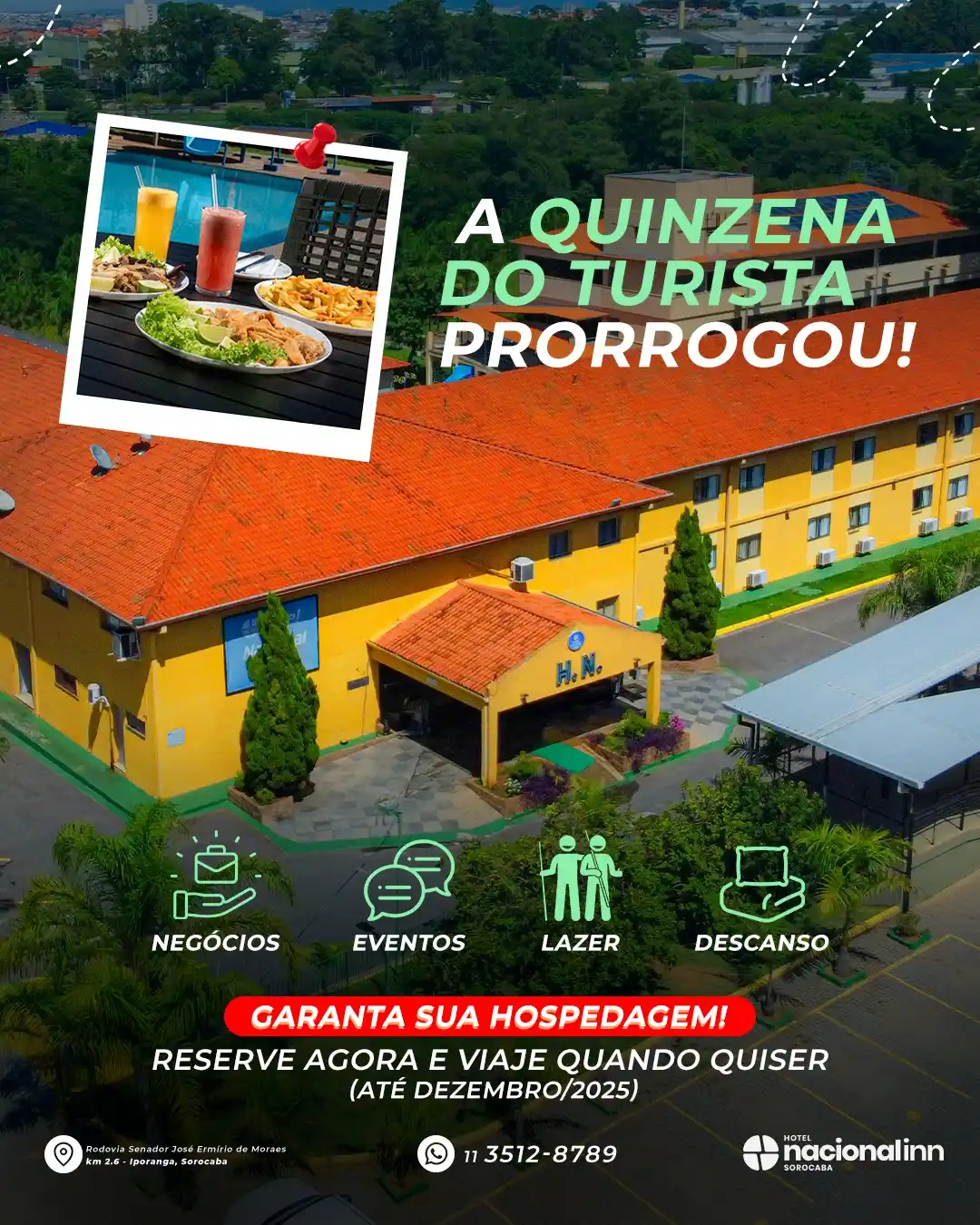 Image from Nacional Inn Sorocaba: 🛎️ A oportunidade perfeita para garantir sua hospedagem com vantagens...