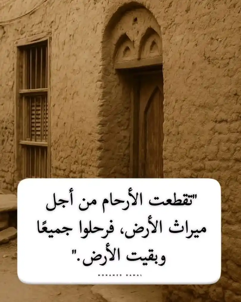 Image from ليَطْمَئِنَّ قَلْبِي🌷🤍.: "عبارة موجعة تختصر وجع زماننا؛ حين يُفضّل البعض المال على الدم، فيقط...