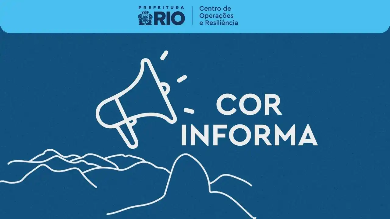 Image from Centro de Operações e Resiliência (COR-Rio): *ACIDENTE NA AVENIDA AYRTON SENNA* Um acidente envolvendo um ônibus, ...
