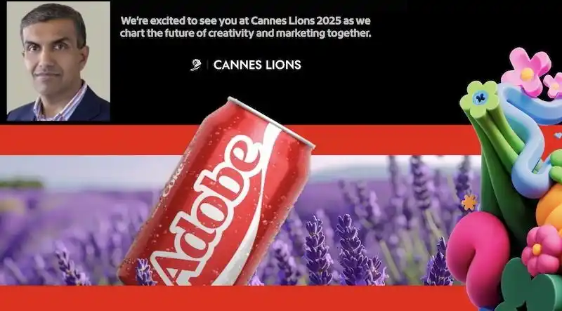 Image from Indiantelevision.com: Adobe brings the AI thunder to Cannes with creative, campaign and cust...