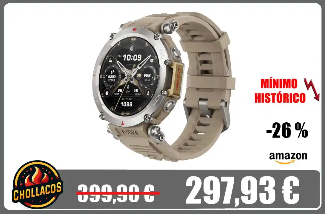 Image from Chollacos: ❌AGOTADO❌ 🔥 *AMAZFIT T-REX ULTRA* <a class="text-blue-500 hover:under...