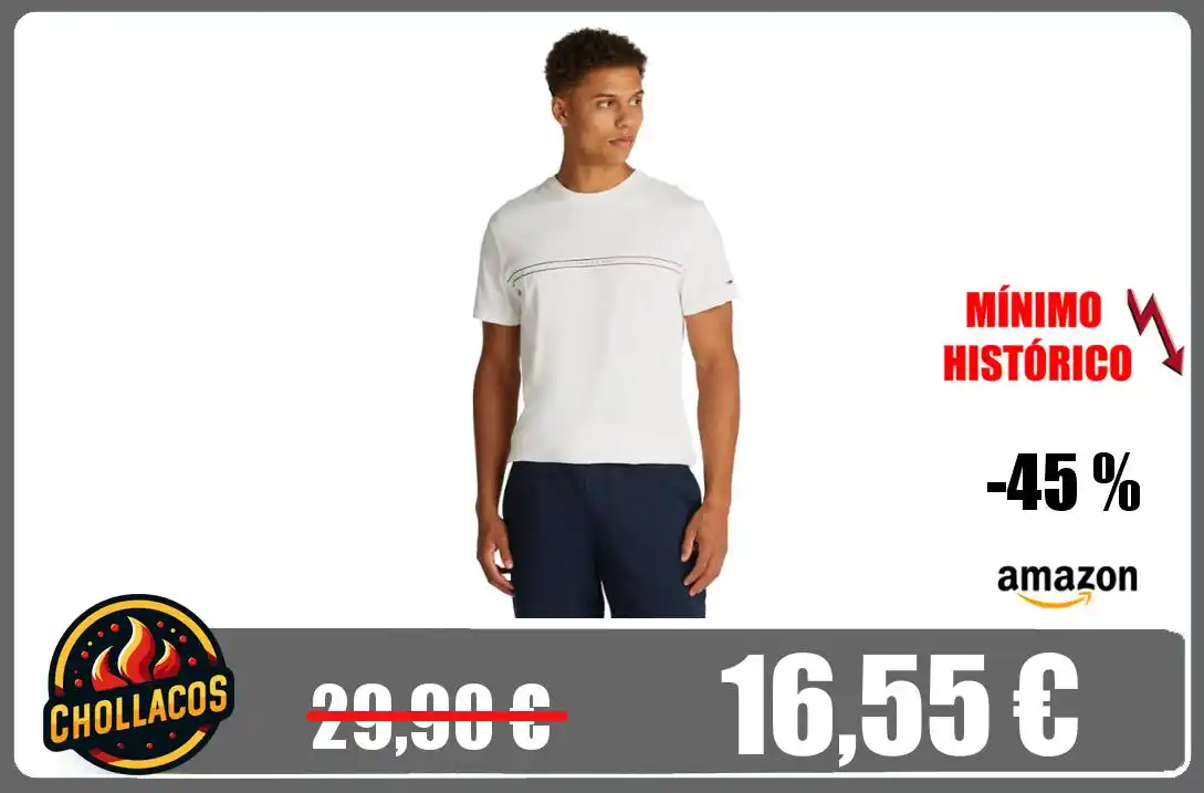 Image from Chollacos: ❌AGOTADO❌ 🔥 *CAMISETA TOMMY JEANS* <a class="text-blue-500 hover:unde...