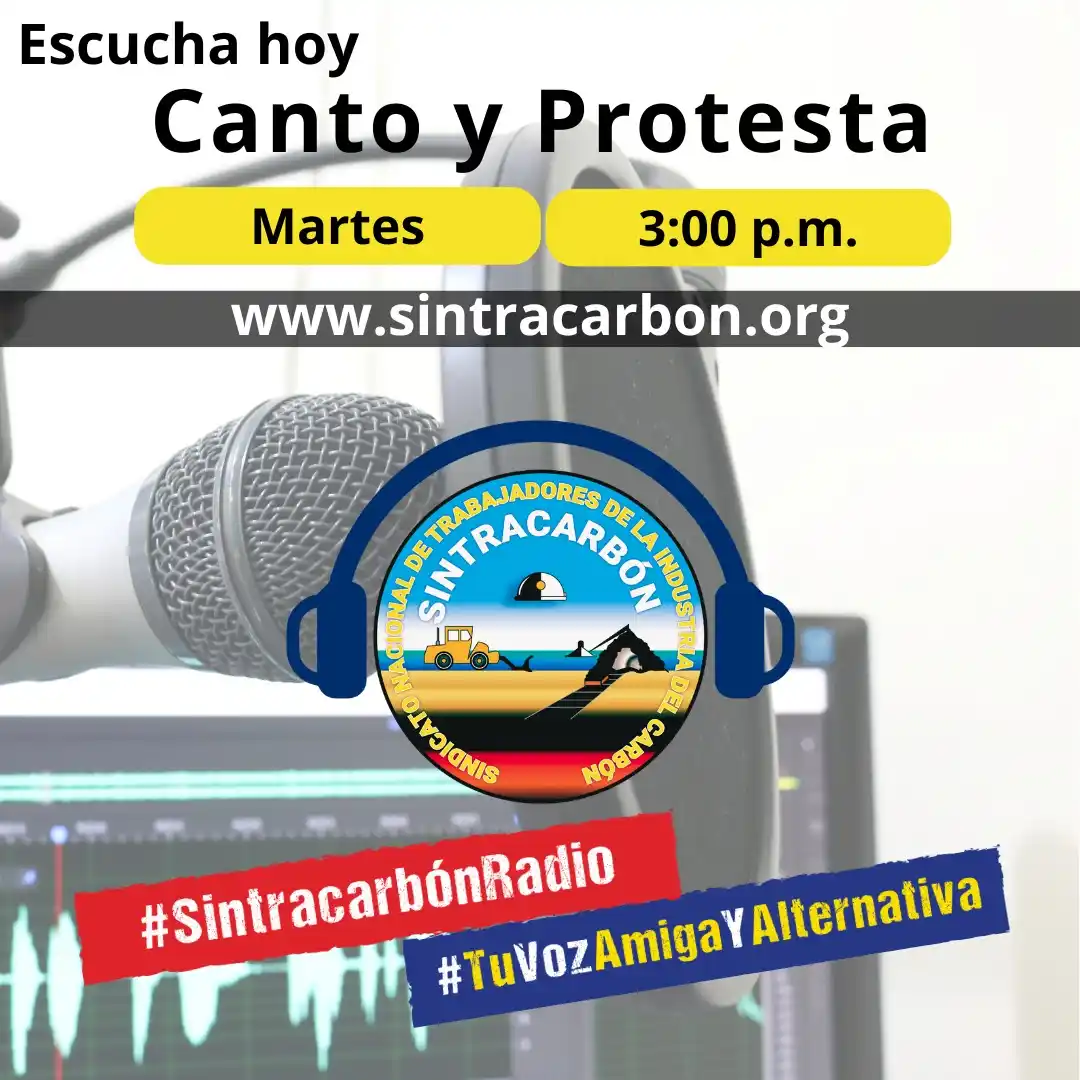 Image from SINTRACARBÓN Radio: <a class="text-blue-500 hover:underline cursor-pointer" href="/hashtag...