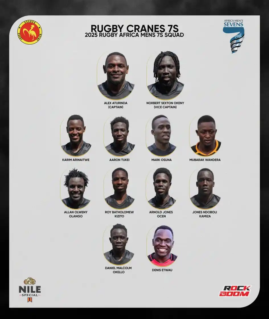 Image from Fat Cats Podcast: Alex Aturinda will lead the @RugbyCranes 7s this weekend in Mauritius,...