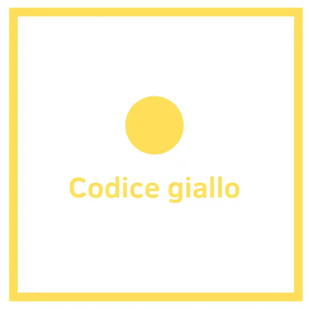 Image from Comune di Rufina: ALLERTA METEO. 🟡 CODICE GIALLO SUI COMUNI UCVV AREA M (Pontassieve, P...