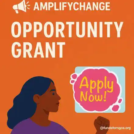 Image from Khing🦅Koats!: alling grassroots orgs! The AmplifyChange <a class="text-blue-500 hove...