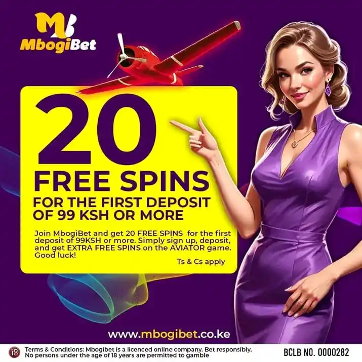 Image from MBOGIBET: Are you a new user and you want to receive DEPOSIT BONUS!  Register an...