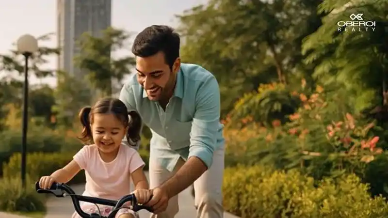 Image from Indiantelevision.com: @oberoirealty builds a poetic tribute to dads with Father’s Day campai...