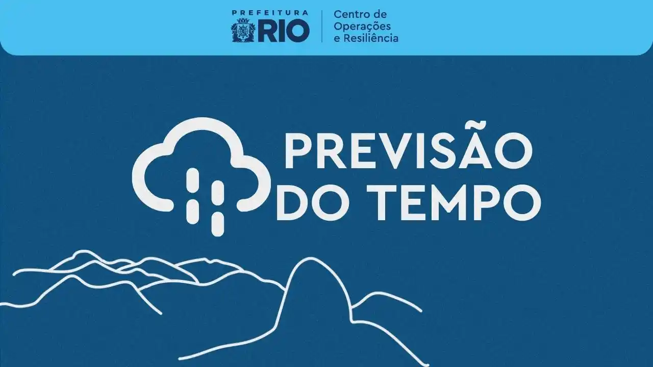 Image from Centro de Operações e Resiliência (COR-Rio): *ATUALIZAÇÃO | PREVISÃO DO TEMPO - ALERTA RIO | 12/06* Nesta quinta-f...