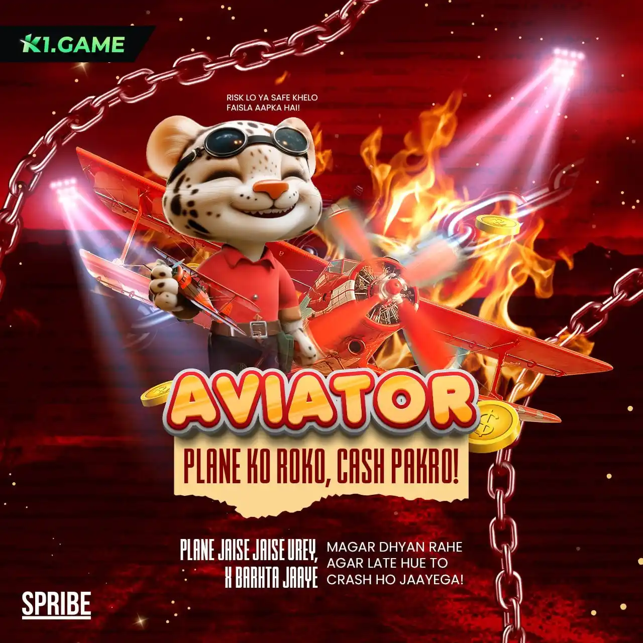 Image from K1.Game Official Agent: 🛫 Aviator — Daulat ki taraf aik Pilot ka safar! Socho… har second tu...