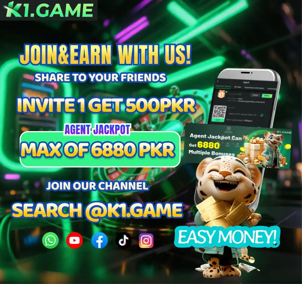 Image from K1.Game Official Agent: 💼 Become a K1.GAME Agent & Start Earning Today! 💰 Start with a PKR 5...