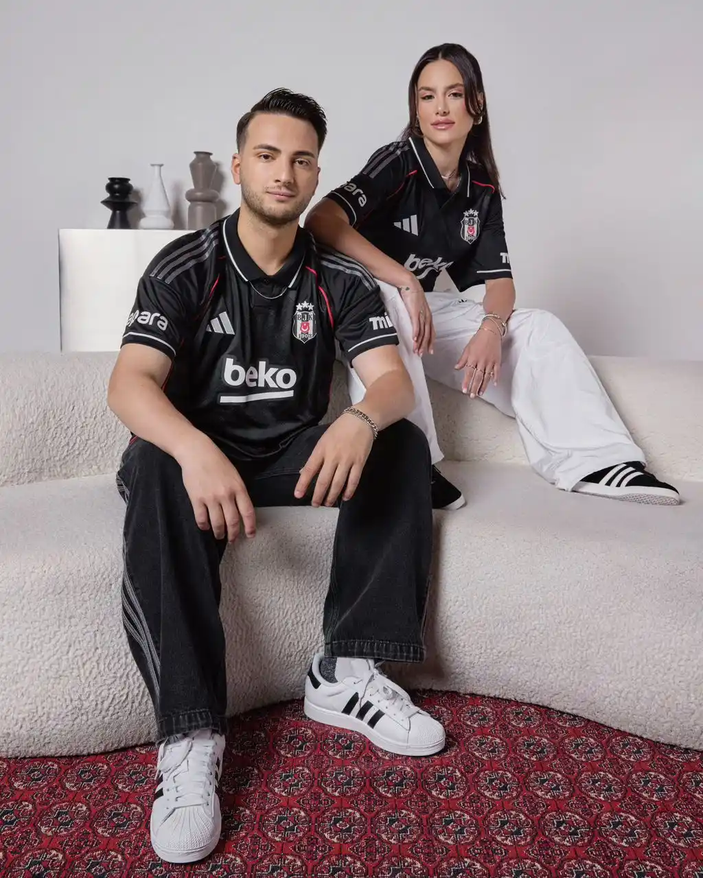 Image from La Boutique des Maillots : Beşiktaş 25-26. Adidas. Third....