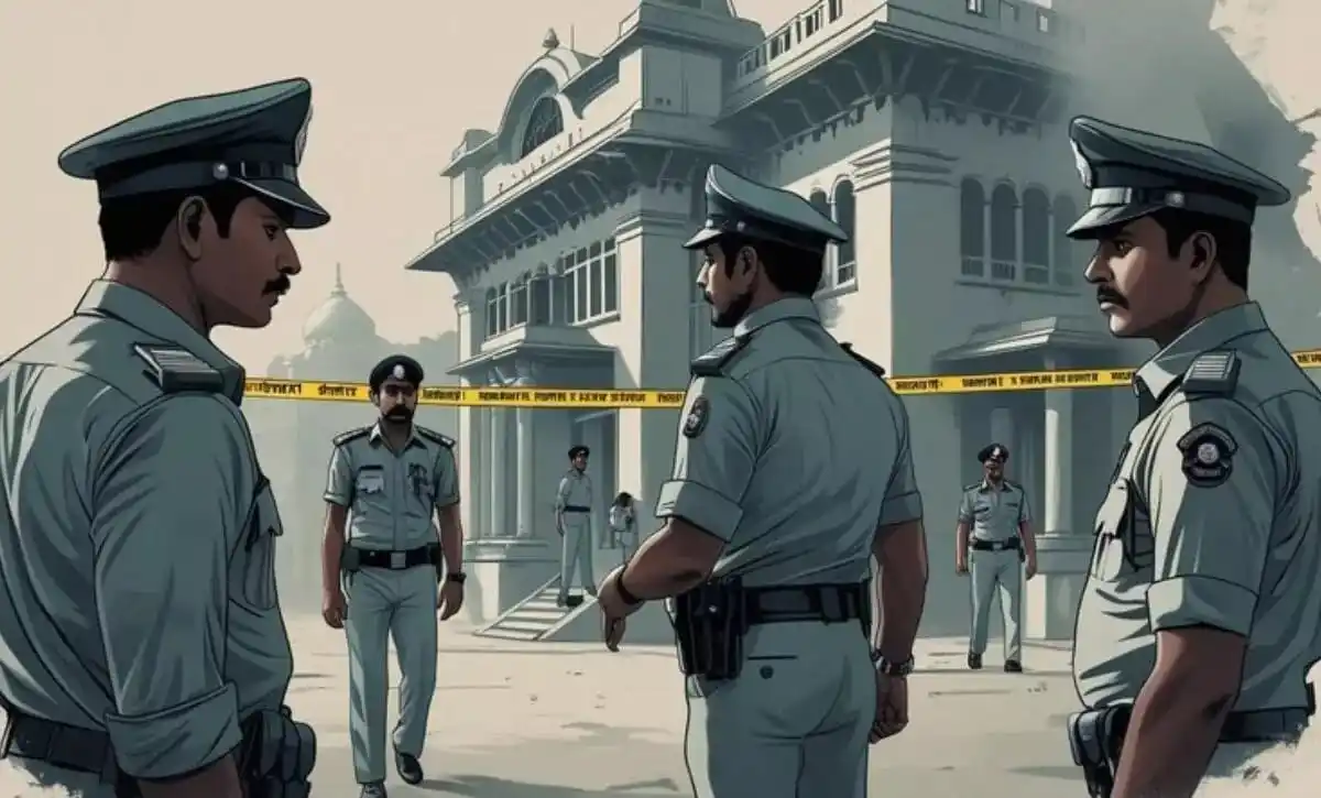 Image from Haribhoomi: *Bomb Threat: मुंबई के दो बड़े स्कूलों को बम से उड़ाने की धमकी, पुलिस ...