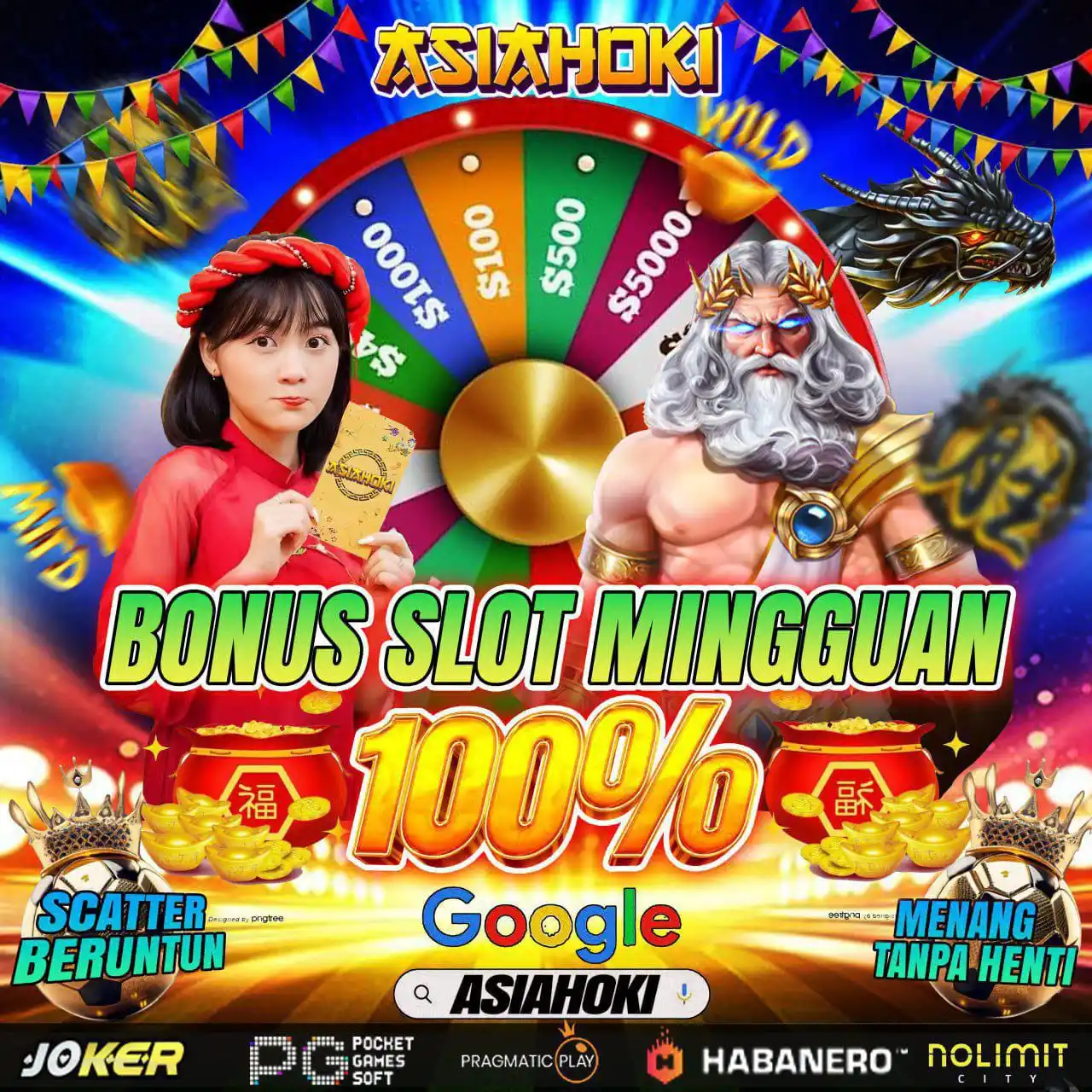 Image from ASIAHOKI OFFICIALS: BONUS MINGGUAN 100% ASIAHOKI ❖ PROMO INI BERLAKU UNTUK SEMUA MEMBER ...