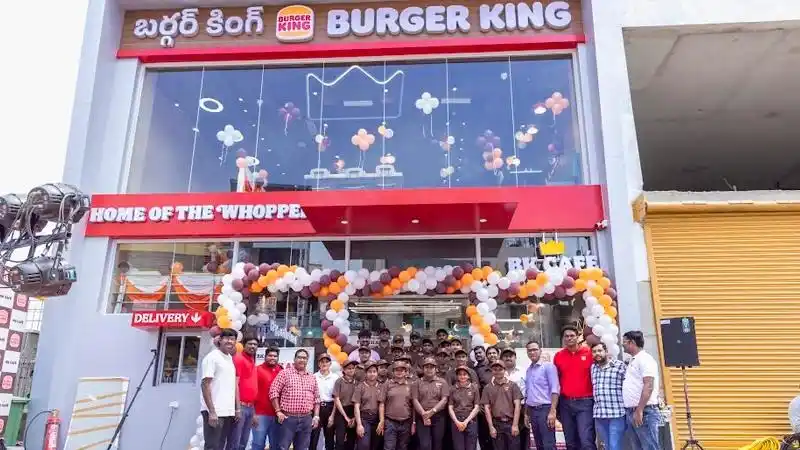 Image from Indiantelevision.com: Burger King turns up the heat in Tirupati with new outlet on Air Bypas...