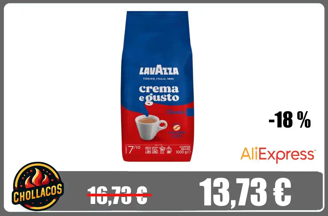 Image from Chollacos: 🔥 *CAFÉ LAVAZZA CREMA E GUSTO* <a class="text-blue-500 hover:underl...