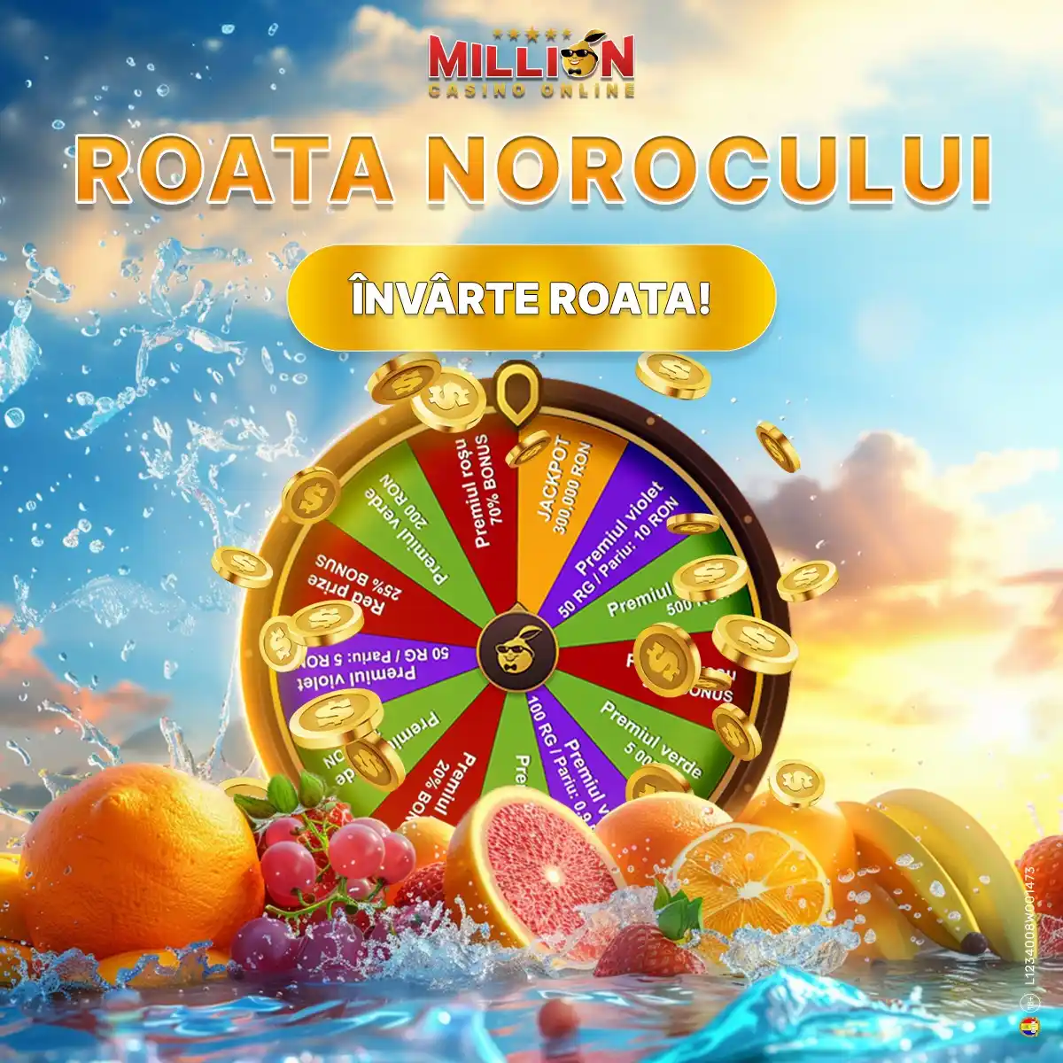 Image from Million Casino: ☀️ *Calendarul de Vară* continuă la *Million Casino* ! 😎 🗓️ Deja a...