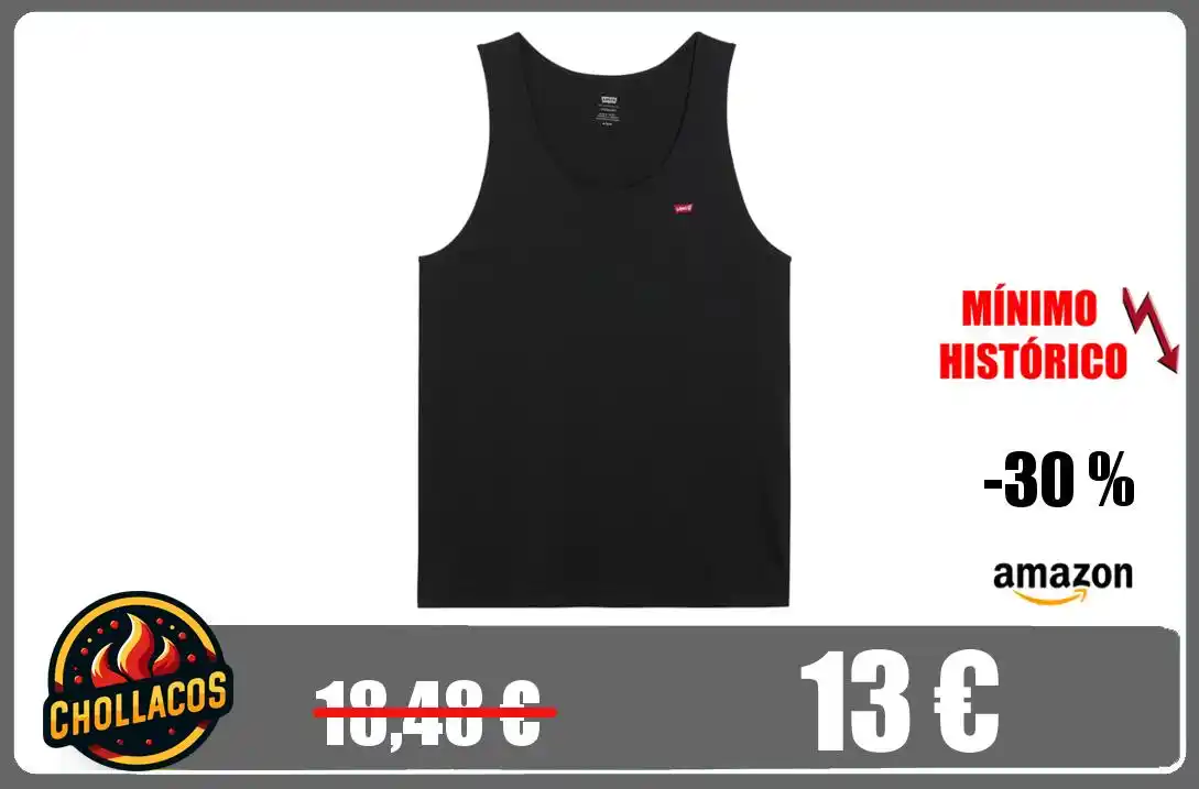 Image from Chollacos: 🔥 *CAMISETA DE TIRANTES LEVI'S* <a class="text-blue-500 hover:underli...
