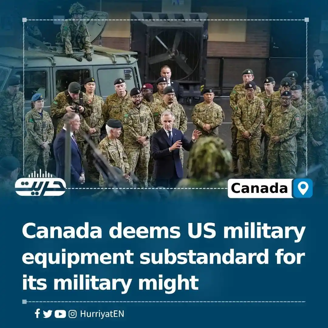 Image from Hurriyat Radio English: Canada deems US military equipment substandard for its military might ...