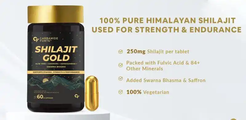 Image from Shopping Area ✨: Carbamide Forte Shilajit Gold Capsules @₹573  https://www.amazon.in/dp...
