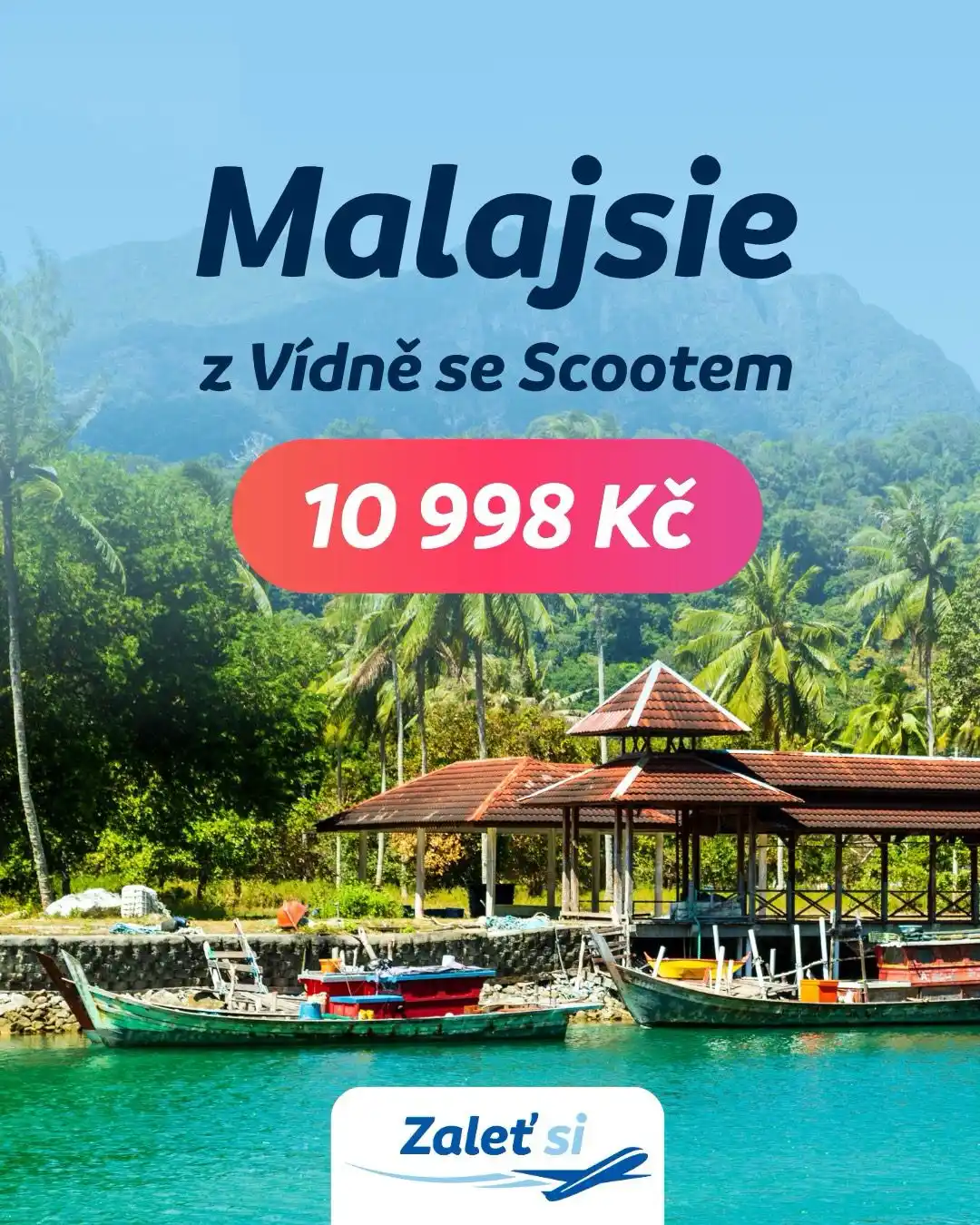 Image from Zaletsi.cz: Celá Malajsie 🇲🇾 za skvělé ceny! 👌 Kuala Lumpur 🌇, Borneo 🦧, Lang...