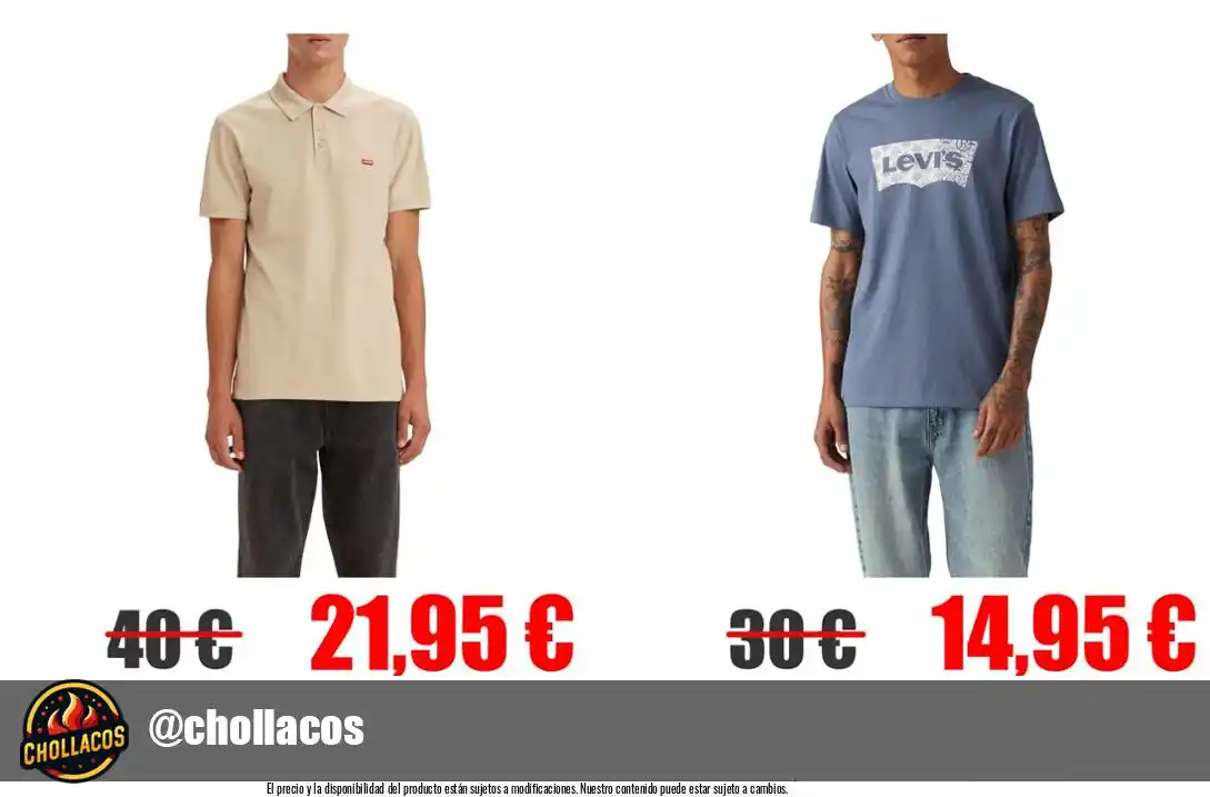 Image from Chollacos: 🔥 *CHOLLO POLO LEVI'S!* <a class="text-blue-500 hover:underline curs...