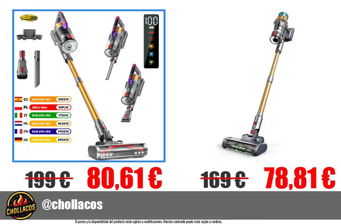 Image from Chollacos: 🔥 *CHOLLOS EN ASPIRADORES!* <a class="text-blue-500 hover:underline c...