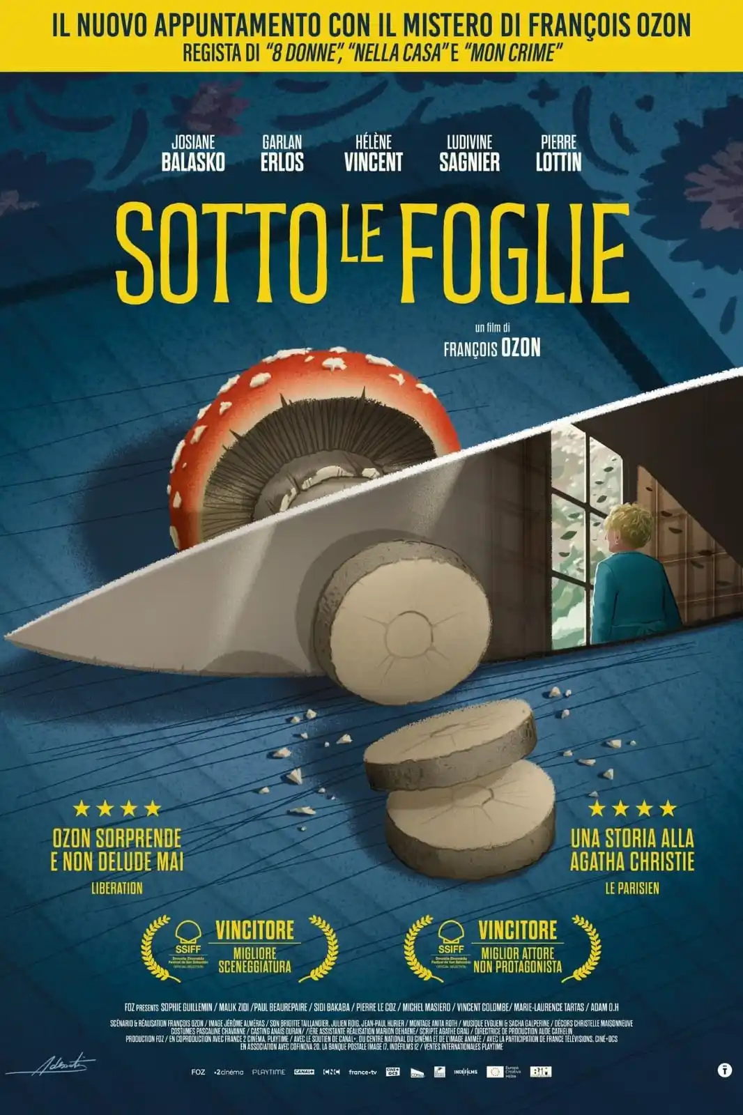 Image from Cinema Teatro Salus Legnago (VR): *CINEFORUM SALUS PLUS*   *Film n.3*    *Sotto le foglie* di *François*...
