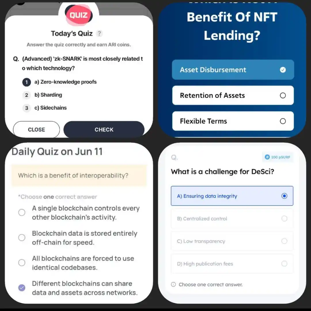 Image from Crypto Hot Gems: Correct Answers for today June 11, 2025 1. Marina protocol today's qu...