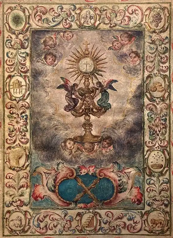 Image from Hermandad de Santa Marta: *Culto semanal Eucarístico en torno a la Festividad del Corpus Christi...