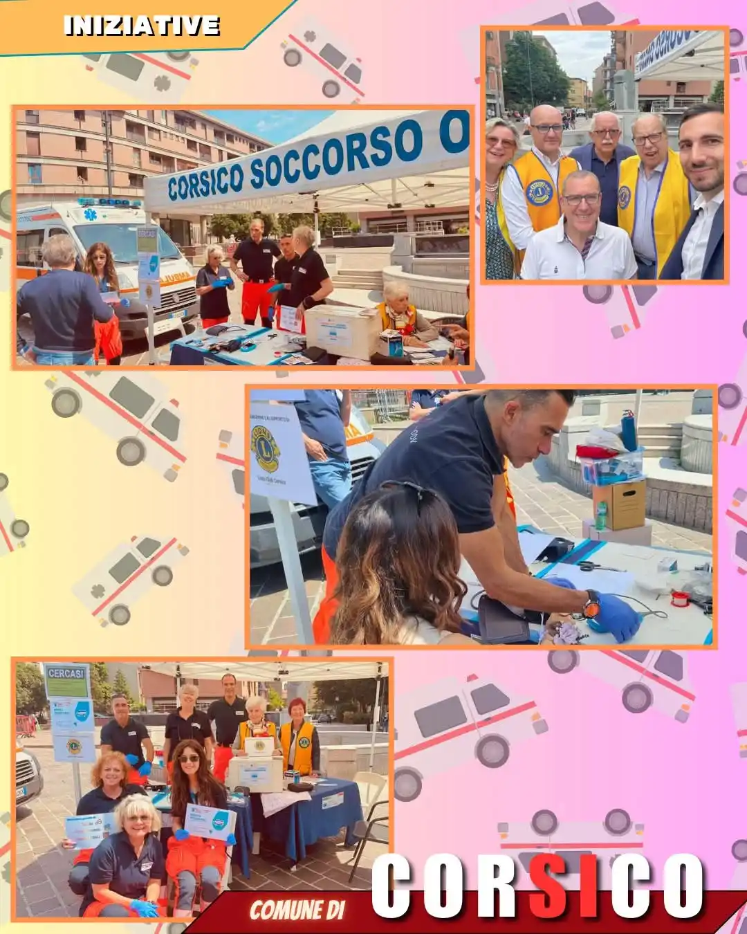 Image from Comune di Corsico: 🩺 CURA LA TUA SALUTE! 🚑 Inizia facendo prevenzione e controllo, gr...