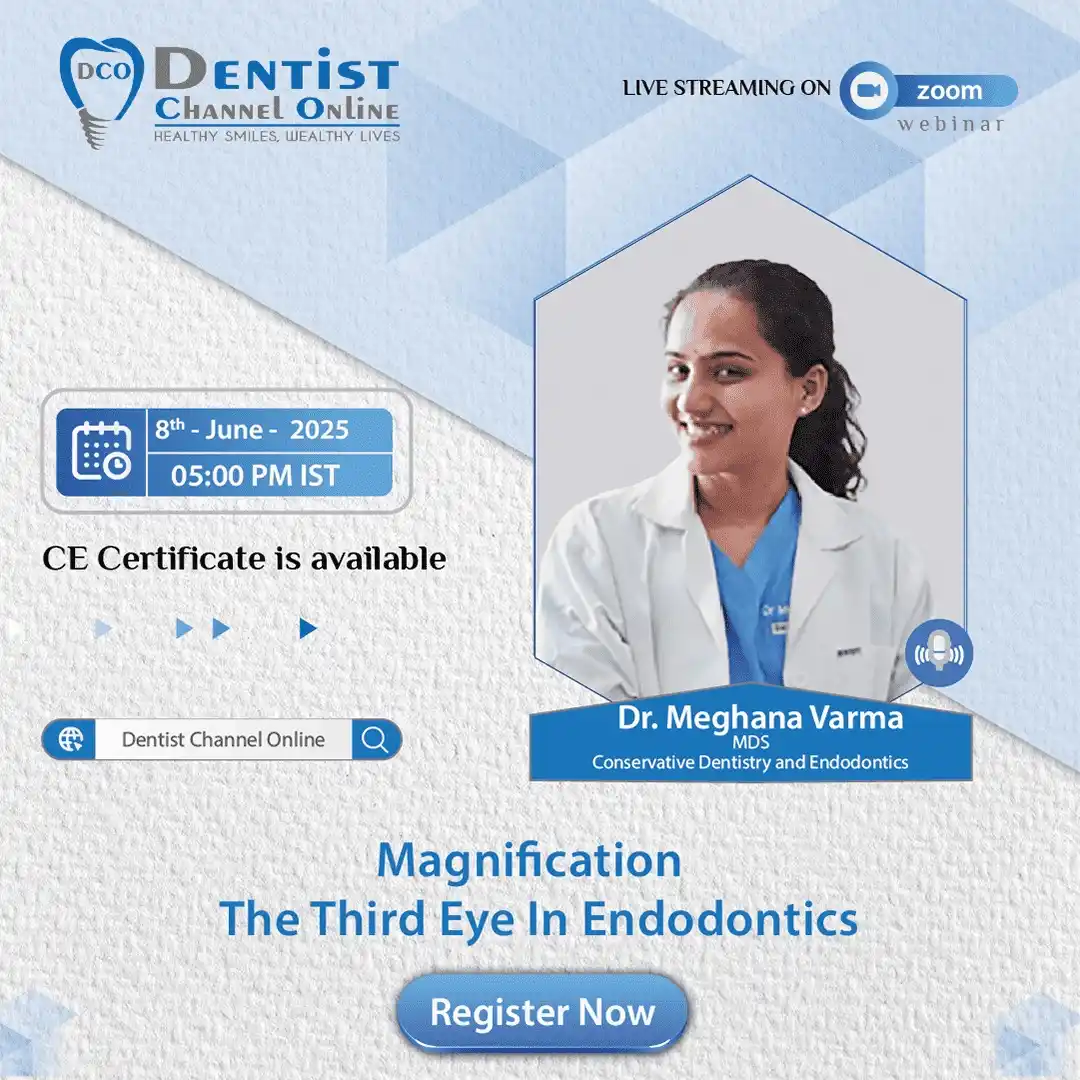Image from Dentist Channel Online: *Dentist Channel Online Presents ...* 🌟LIVE WEBINAR🌟  	 📅 TOPIC *Ma...