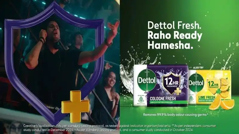Image from Indiantelevision.com: Dettol Fresh promises 12-hour confidence boost in a bar. https://www.i...