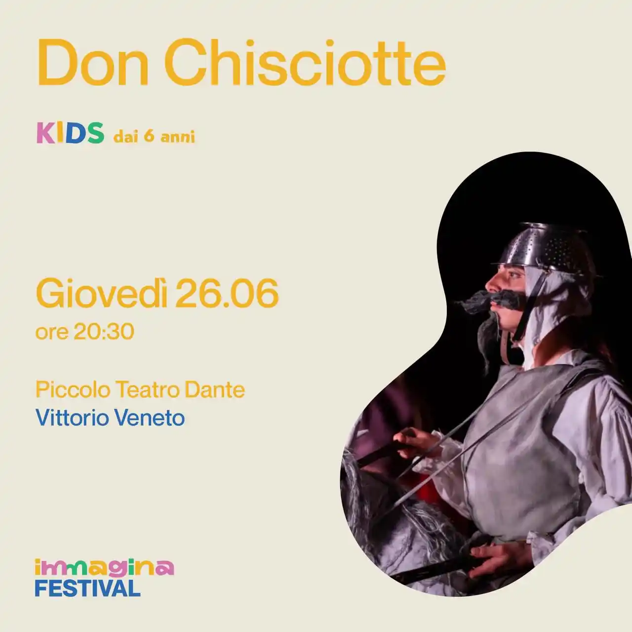 Image from Centro Teatrale Da Ponte: Don Chisciotte | Immagina Festival🌈 Siete pronti a partire per un vi...