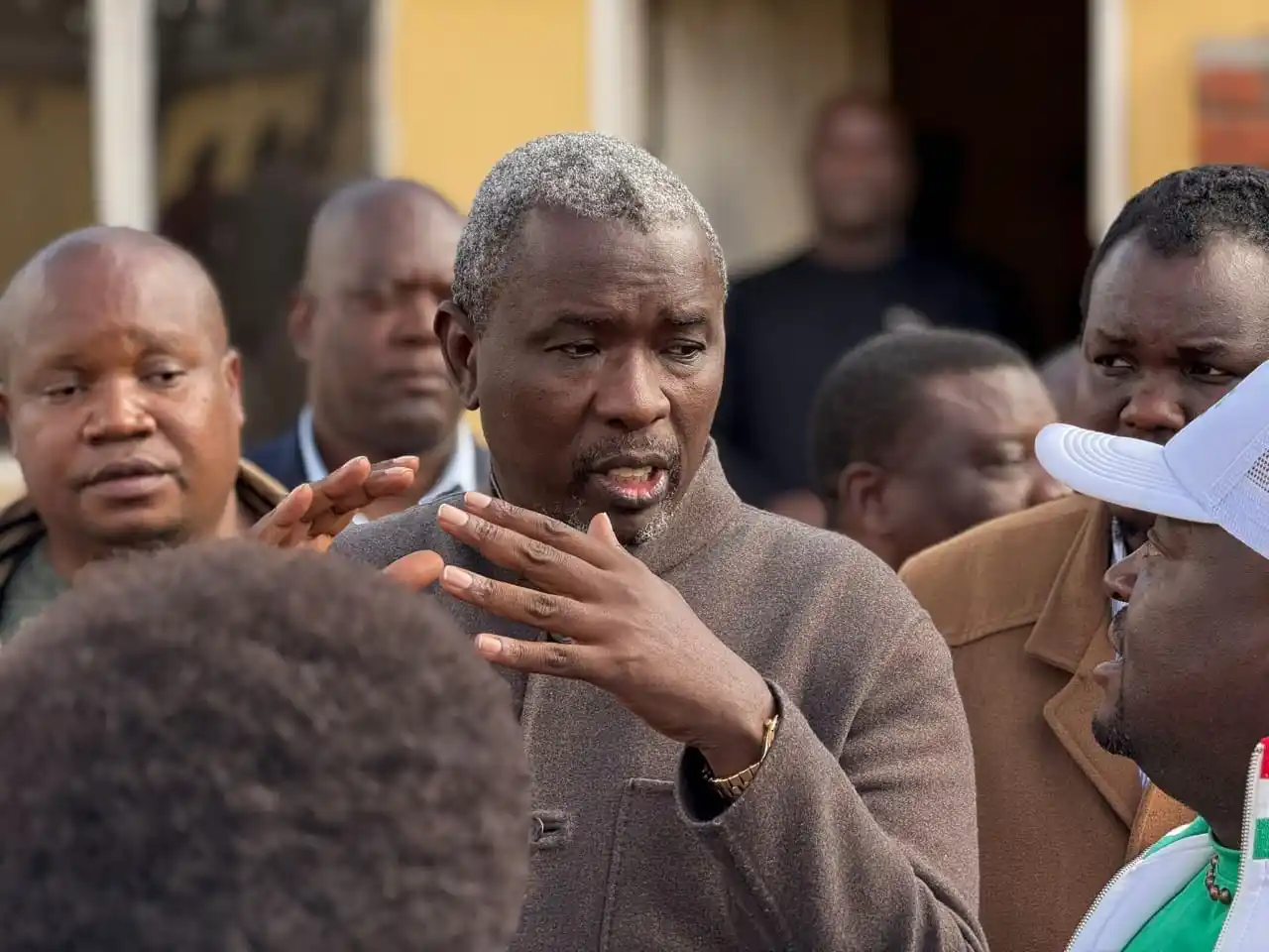 Image from Hurumende News Hub: *Dr. Tagwirei Pledges Support to ZANU-PF Harare Province* Elder Dr. K...