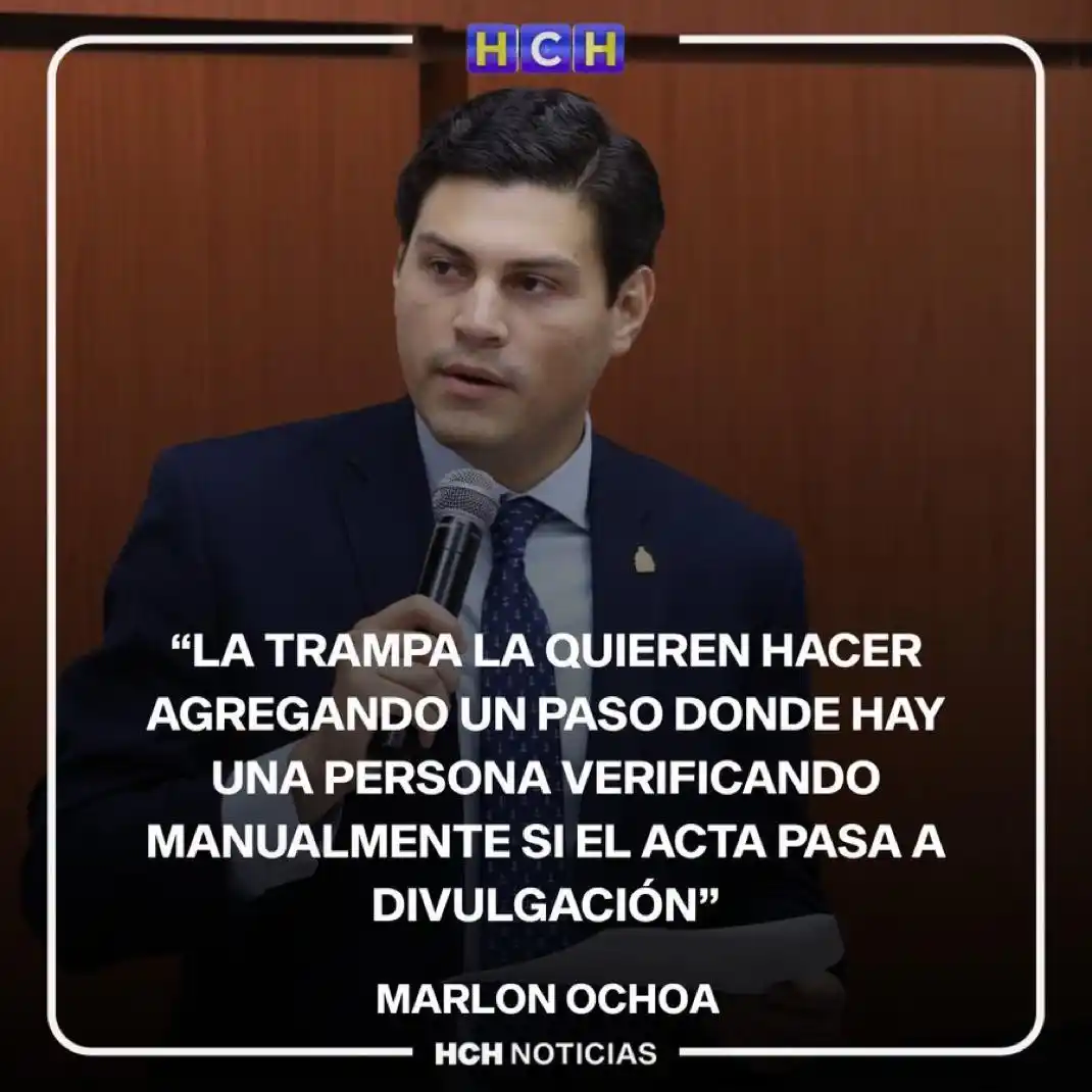 Image from HCH: 🔴 El consejero del CNE aseguró este martes que, con la verificación m...