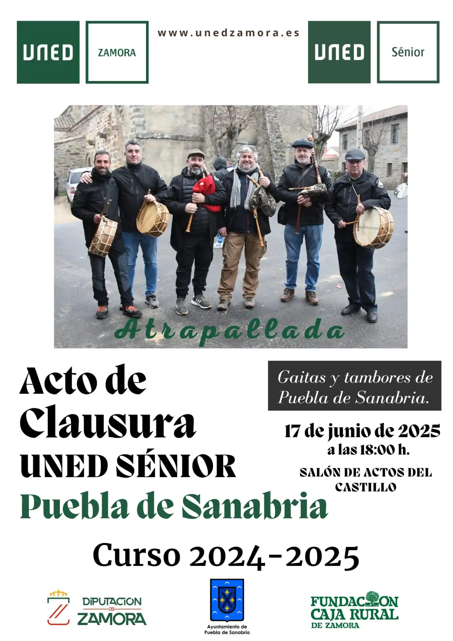 Image from PUEBLA de SANABRIA INFORMA: El curso 24-25 de la UNED Senior en Puebla de Sanabria llega a su fin ...